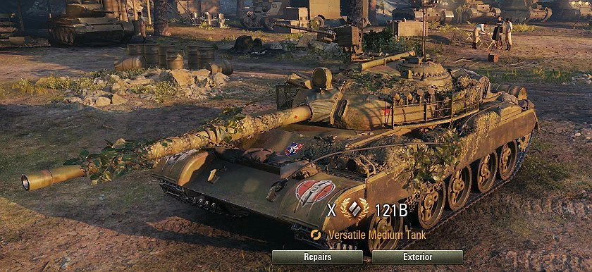 121B 3D skin remodel 1.1 - WoT