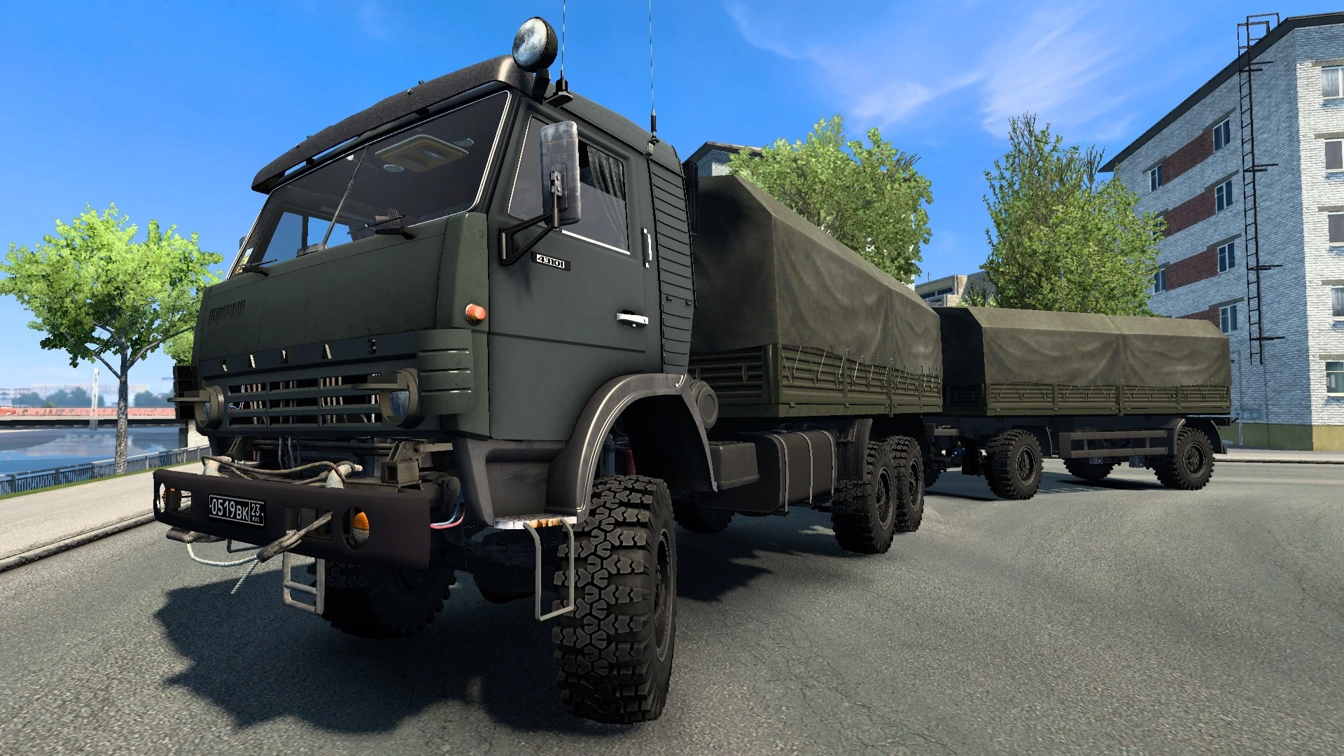 Kamaz 43101 Army 146 Ets 2 3815