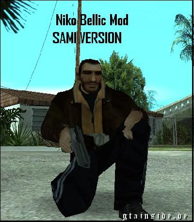 Niko Bellic Skin Mod
