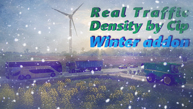 Real Traffic Density Winter addon