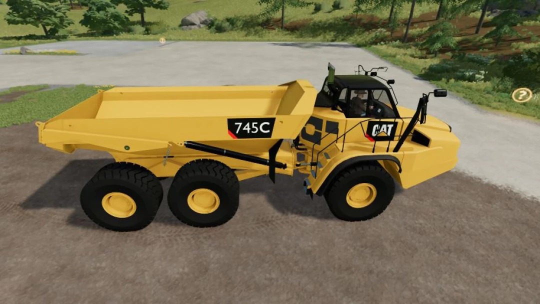 Cat 745 Converted