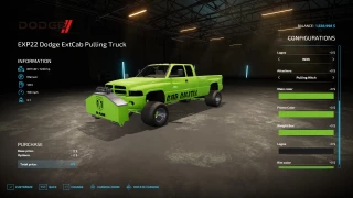 EXP22 Dodge Pulling Truck - FS 22