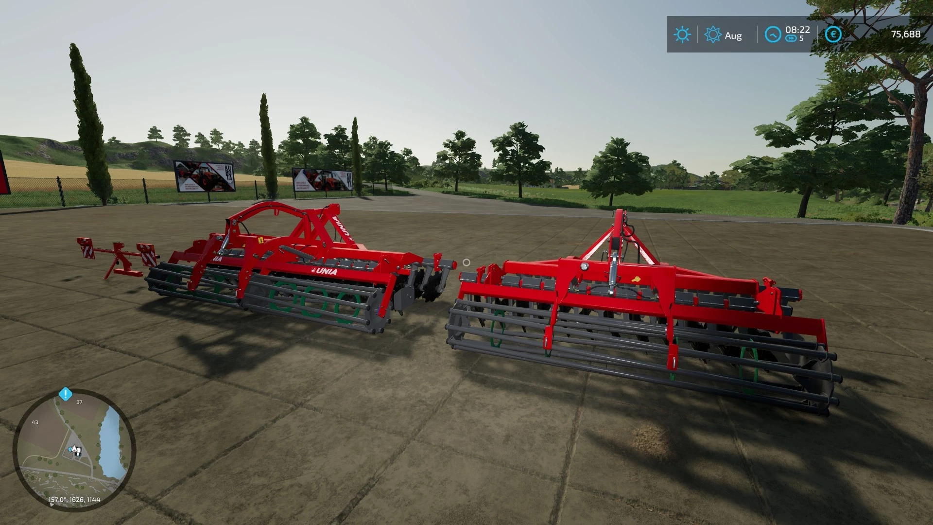 FS22 UNIA ARES PACK v 1.0 - FS 22