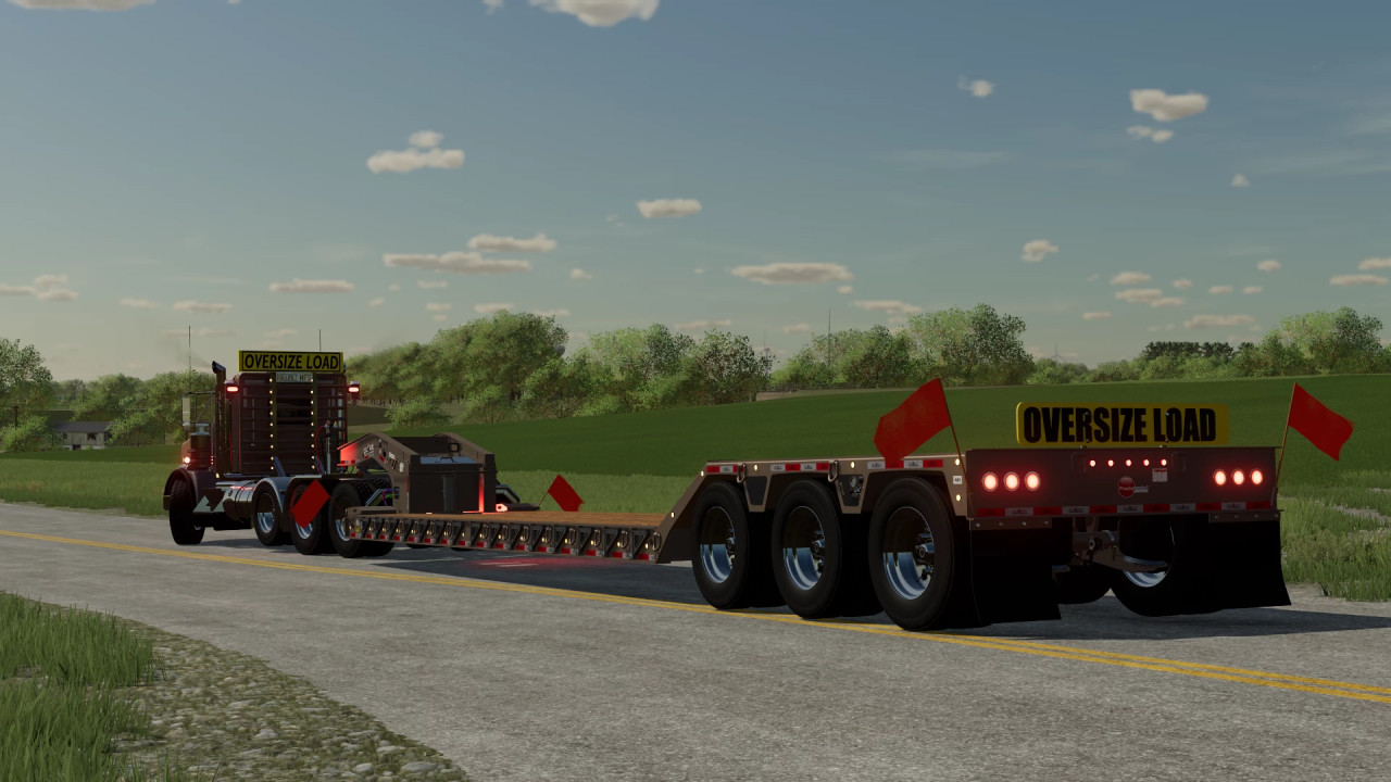 Globe 50 ton lowboy