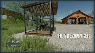 Landbauer Dog Cage v 1.0.1.0 - FS 22