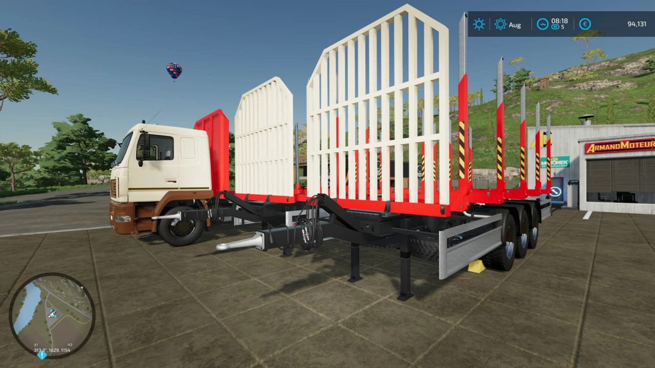 Maz Wood Truck