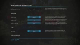 Wood Harvester Controls v 1.2 thumbnail 4