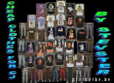 Cheap Clothes for CJ