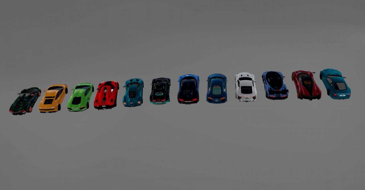 LeoTheCat's Supercar Mod Pack