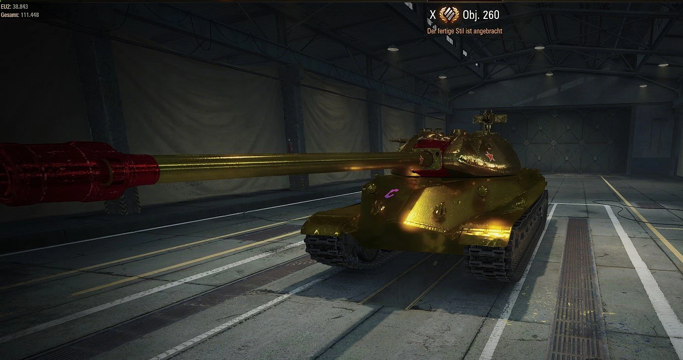 Golden Chieftain P. / Obj. 260 1.0 - WoT