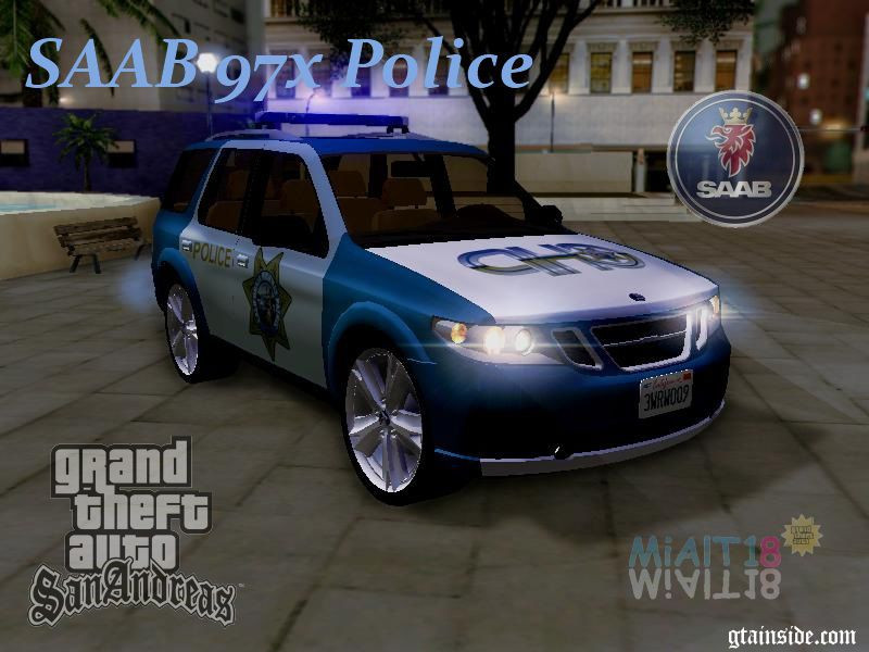 SAAB 97X Police