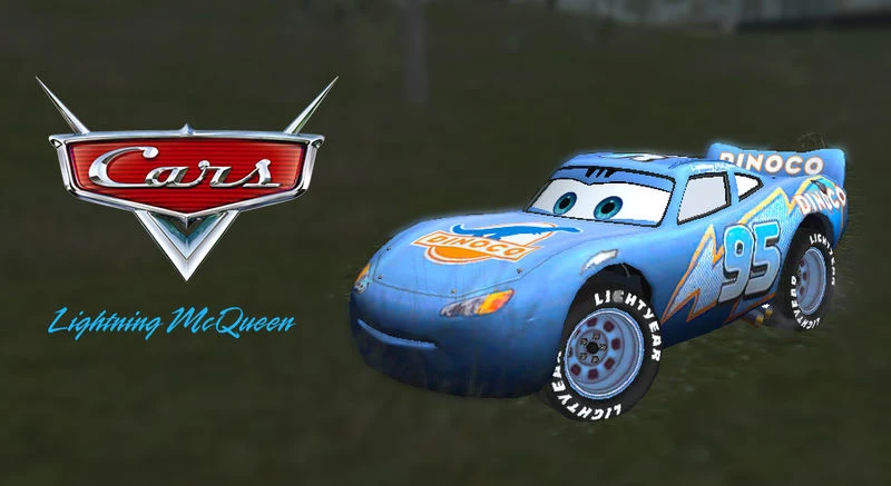 GTA 4 Lightning McQueen Dinoco Mod 