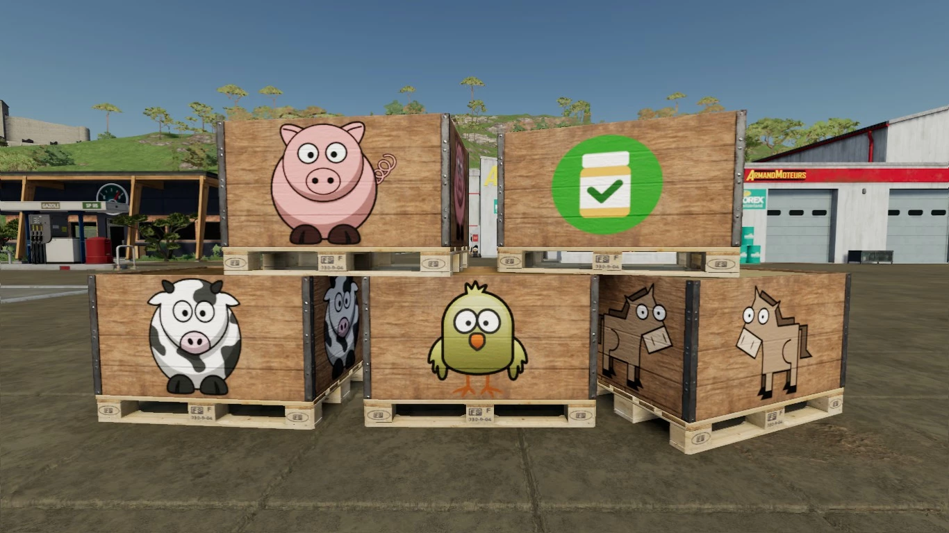 Pack de palettes pour Animaux 1.0