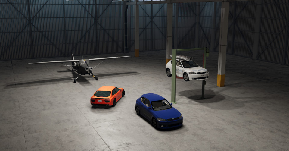 Drivable Garage