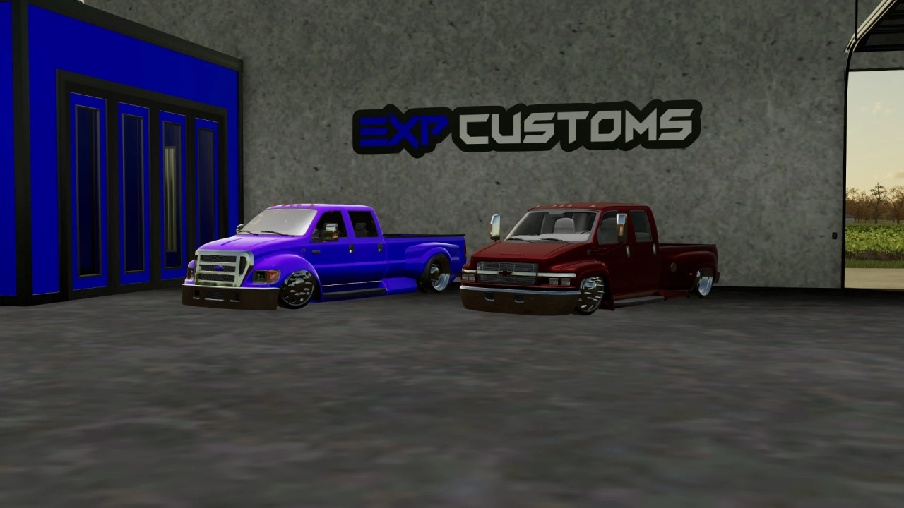 Ford F650 Slammed