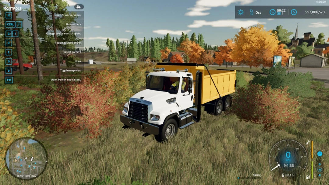 Freightliner fl114sd Converted