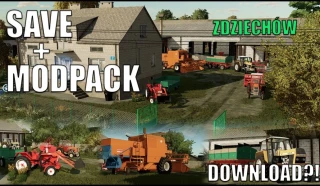 Save + ModPack Zdziechów v 1.0 thumbnail 2
