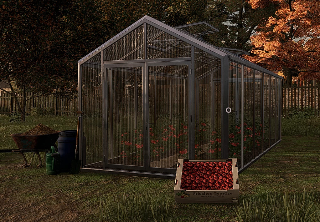 Tomato Greenhouse for the Hof Bergmann