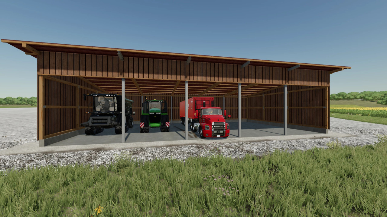 Wood Shed 25x15m