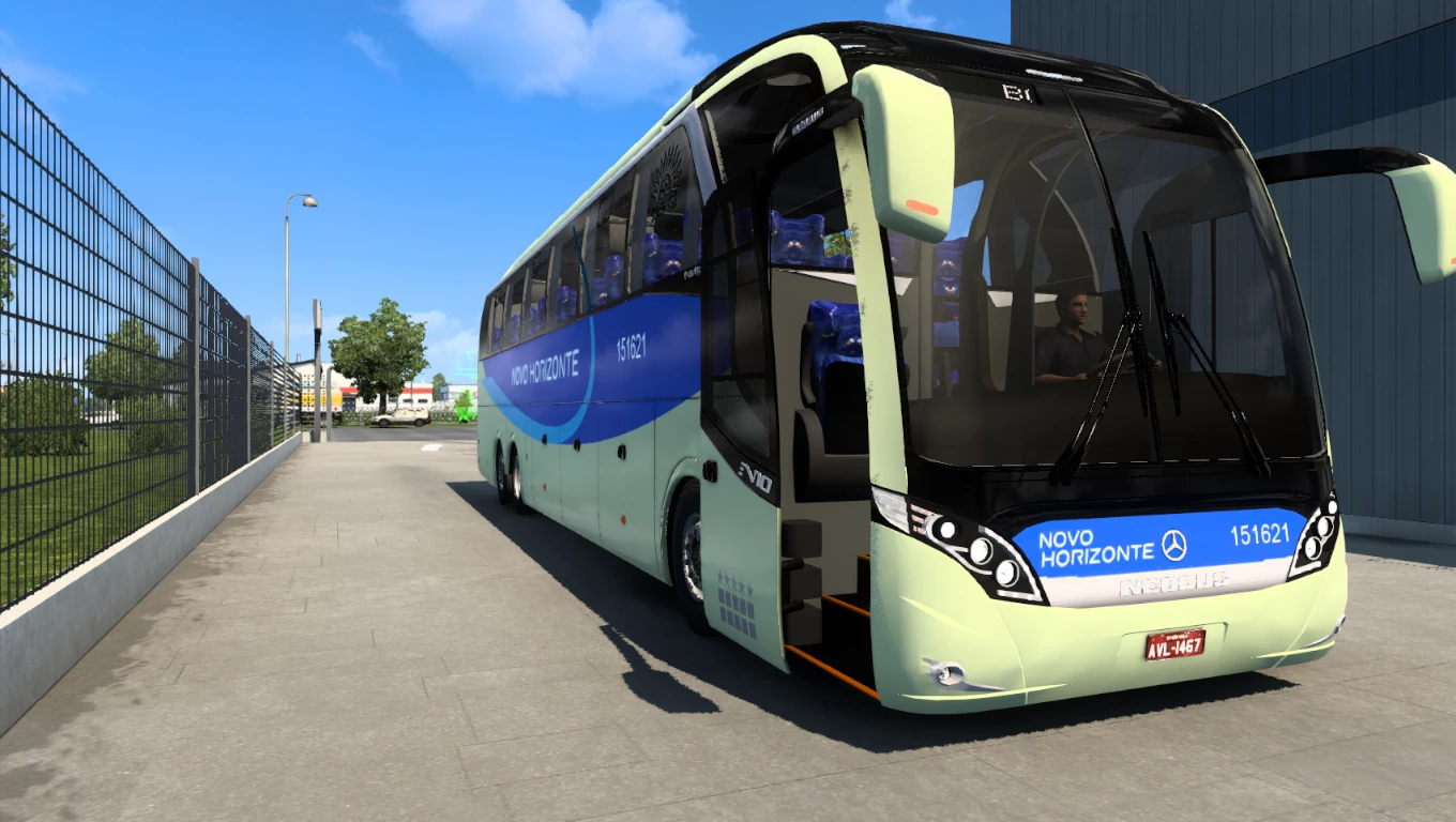 Mod Ônibus. Euro Truck Simulator 2 , Mod Bus