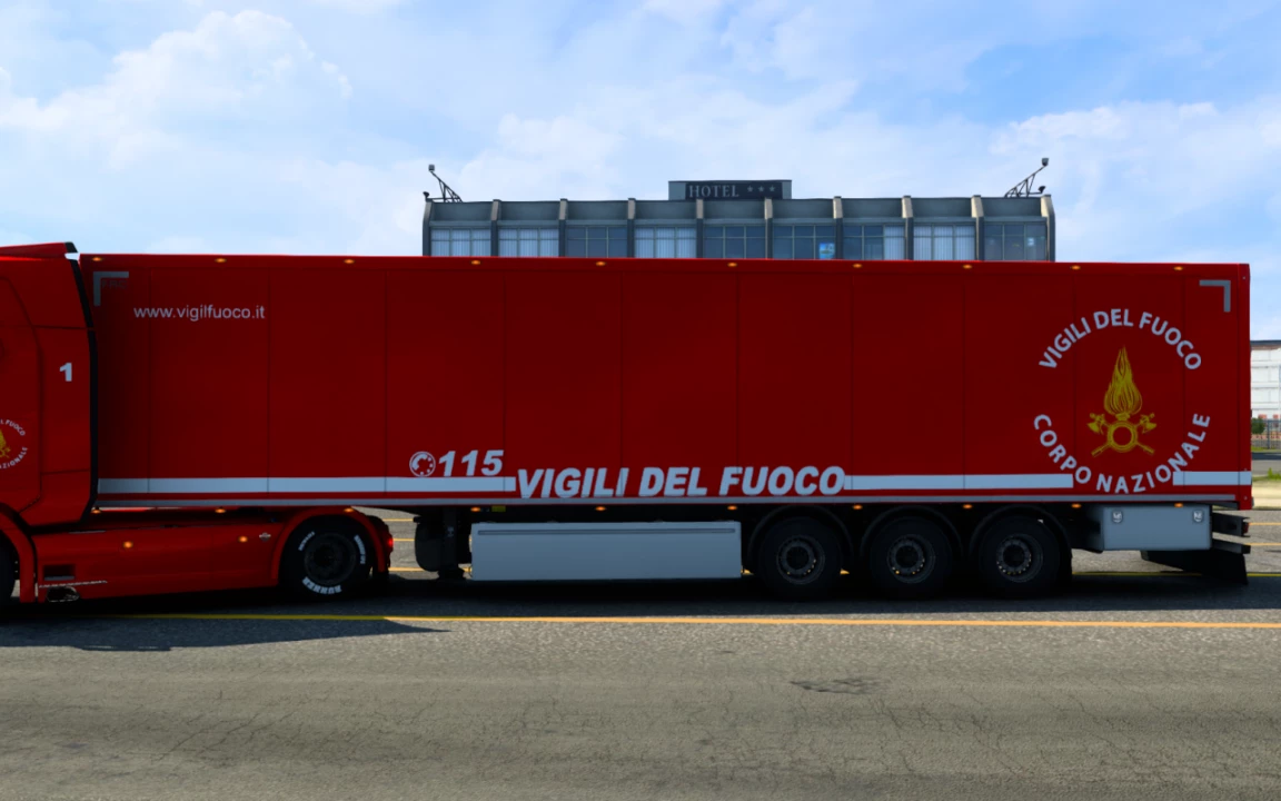 Vigili Del Fuoco - ETS 2 Search - ModLand.net