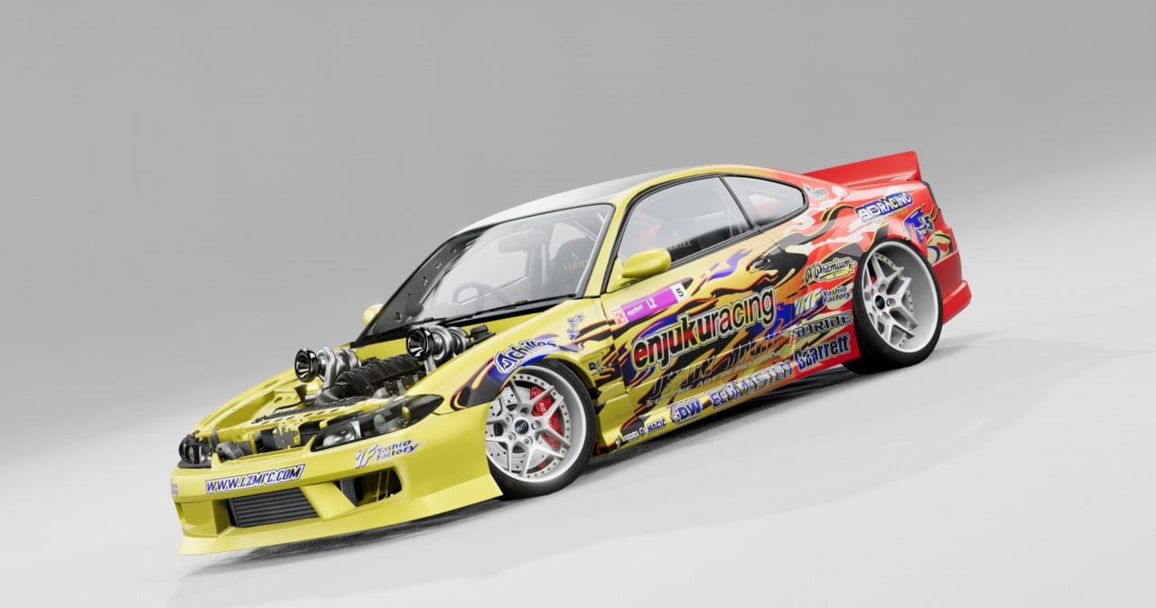 Nissan Silvia S15 (with gtr and chevy engine options)