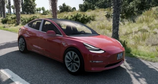 Tesla Model s 3 - BeamNG.drive