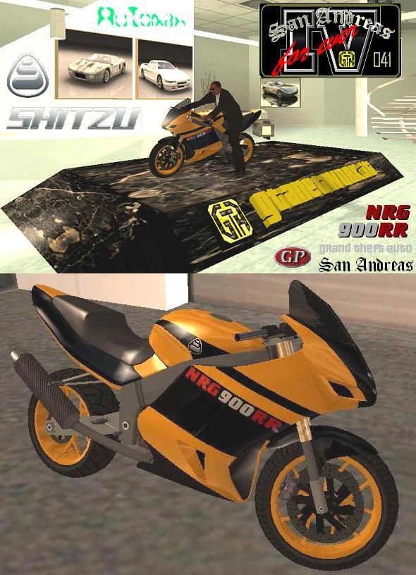 Beta NRG-500 para GTA San Andreas