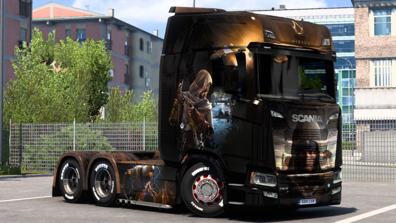 Scania Assassin's Creed Mirage Skin