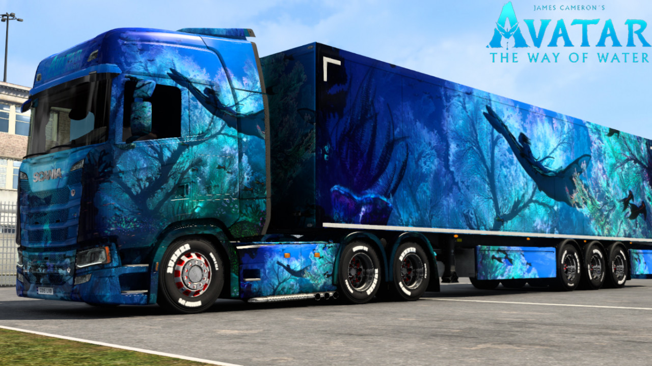 Scania Avatar The Way of Water Skin