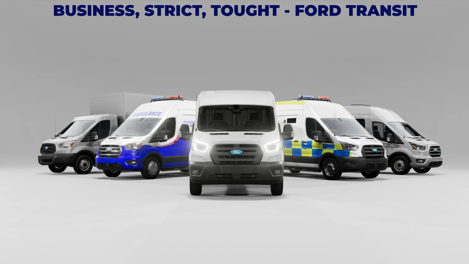 Ford Transit Pack 1 - BeamNG.drive