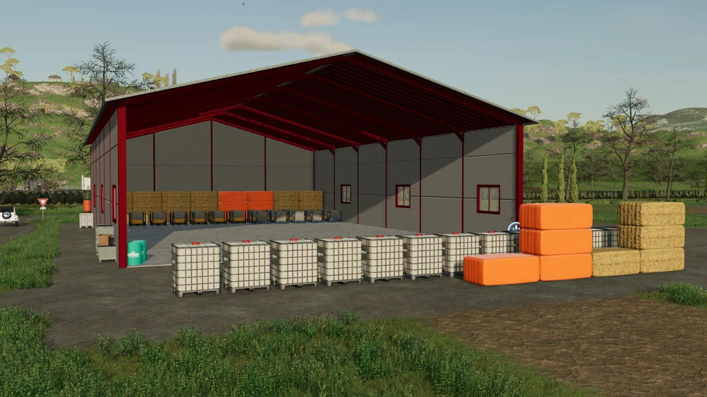 Bale And Pallet Storage