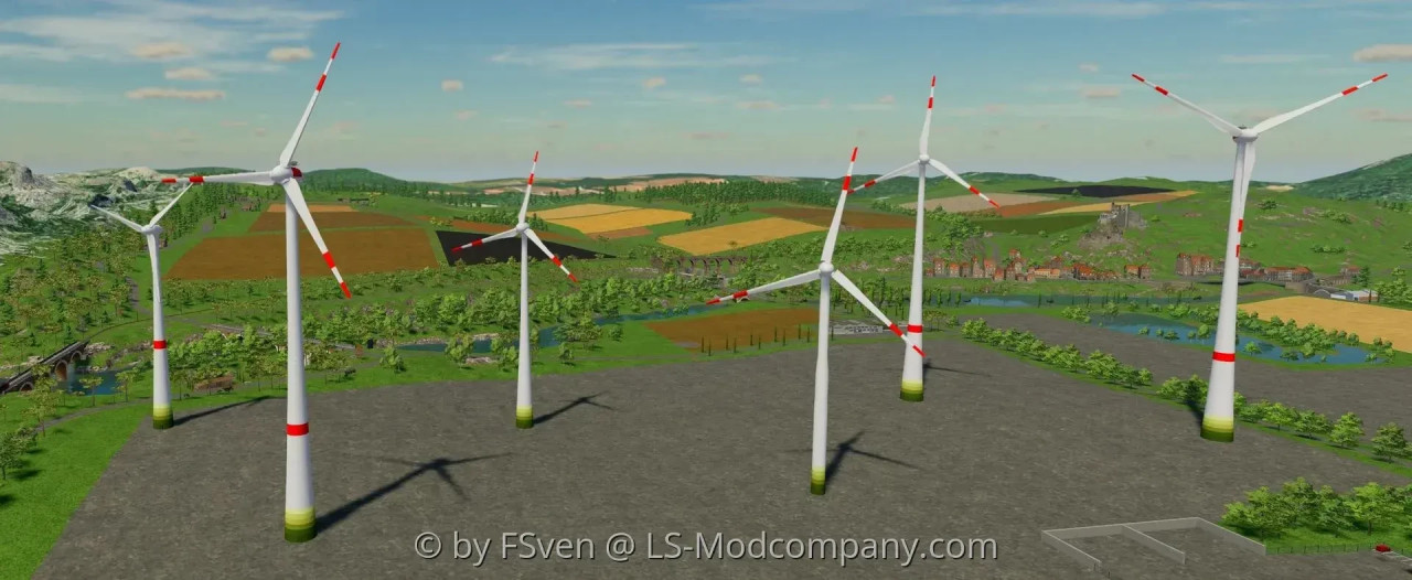 Enercon EP2 Windturbines