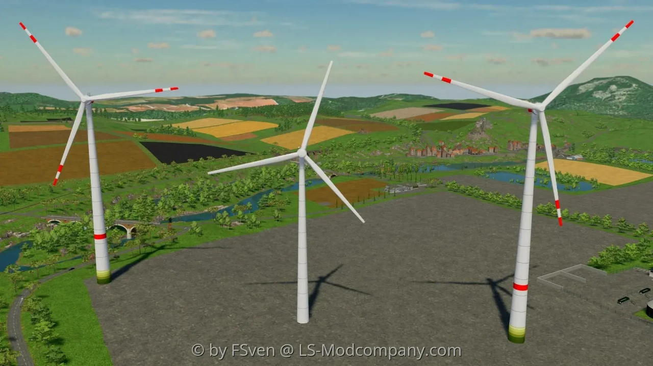 Enercon EP5 Windturbines