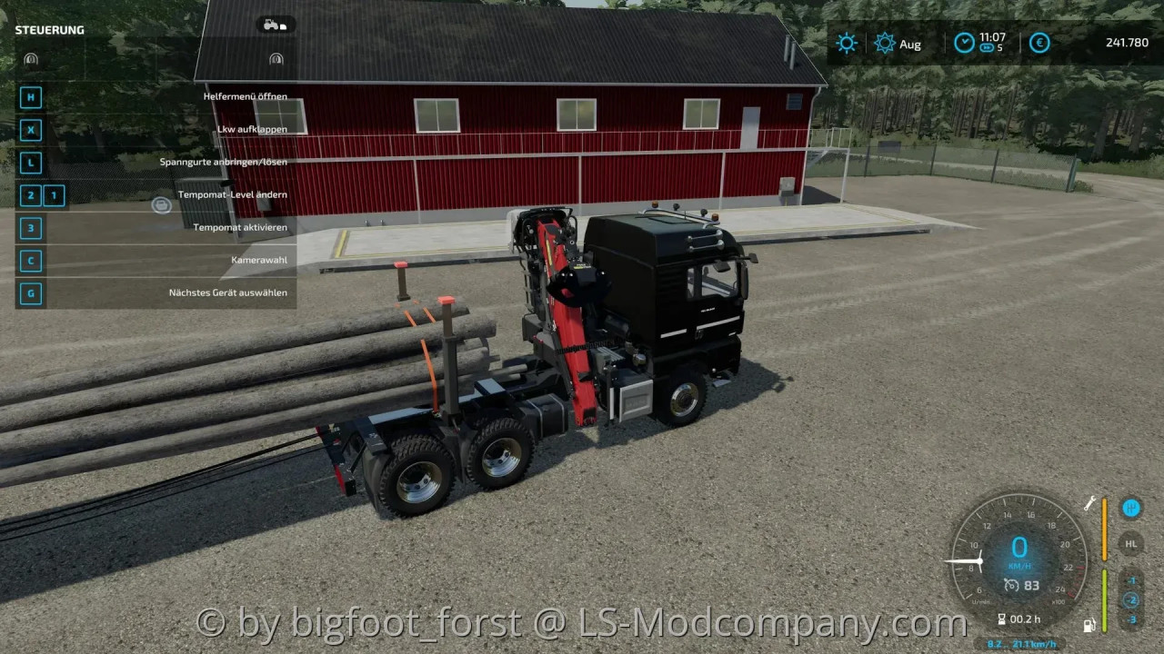 Langholz lkw