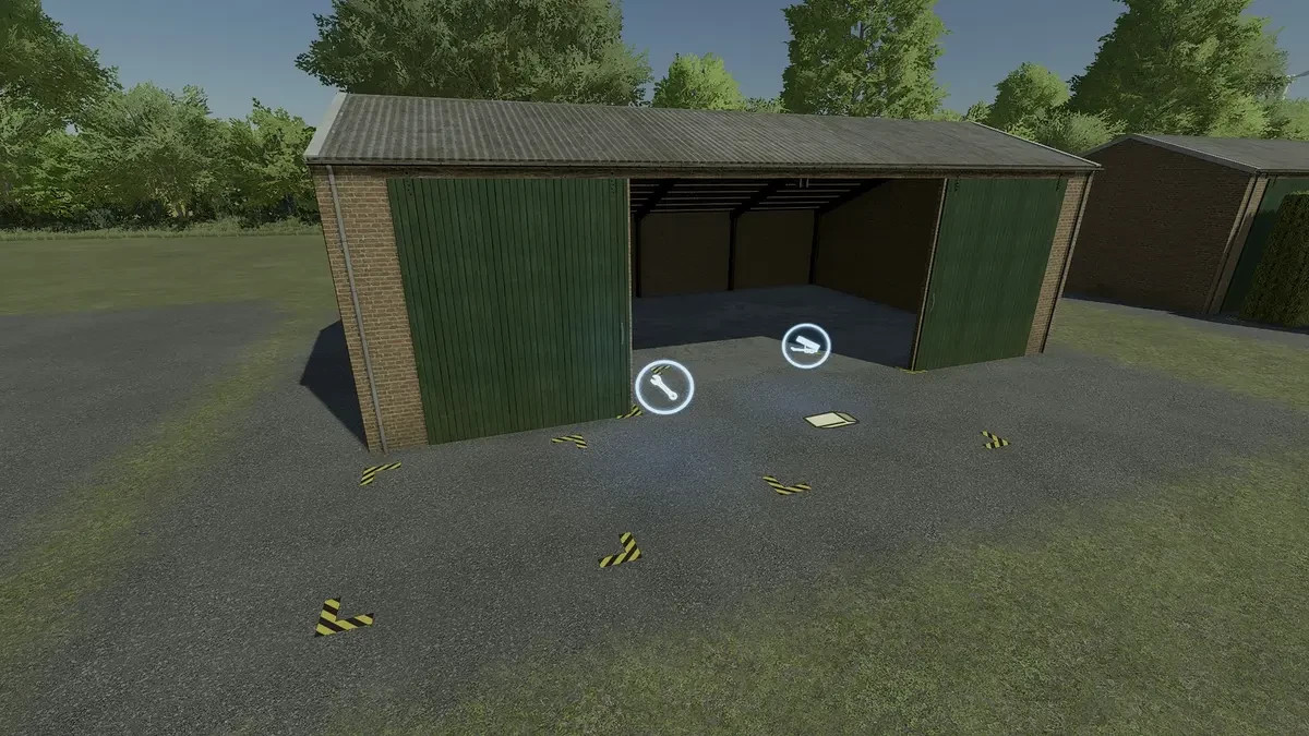 Old Farm Package Bale Storages Extension