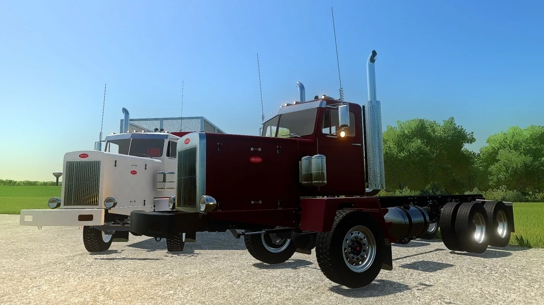 Peterbilt Flatbed Ar Truck V Fs