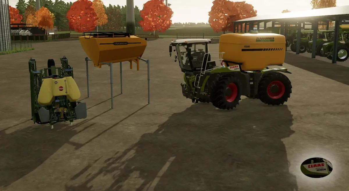 SaddleTrac Tank Pack for the CLAAS Saddle Trac 4200