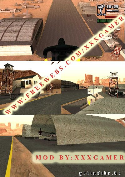 NEW Desert airfield