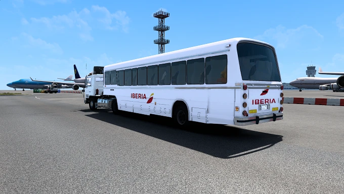 Trailer viejo de aeropuerto-Old airport trailer 1.0 - ETS 2