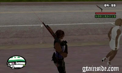 GTA San Andreas Resident Evil 5 Weapons Mod 