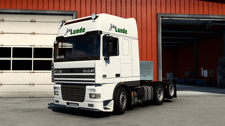 DAF XF95 Johs Lunde Skin