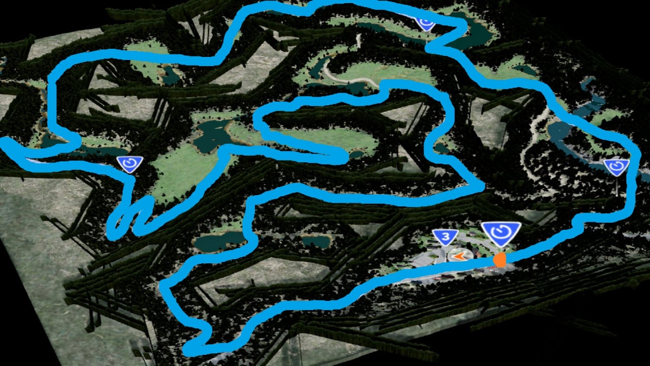 Rally TimeTrials For Rally Forest (4 tracks)