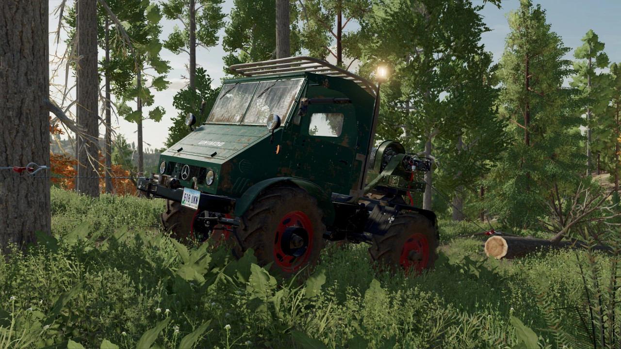 Unimog U406/411 Forstkäfig