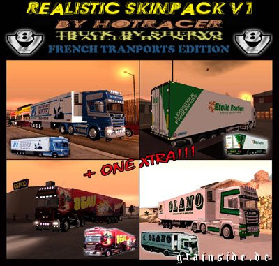 France-Auflieger-Skinpack