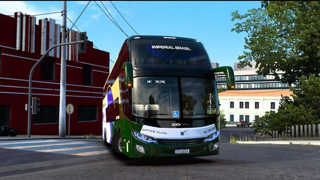 Skin Imperial Brasil - Vários ônibus