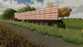 53' Dropdeck Trailer Autoload Bales v 2.0.1 thumbnail 7