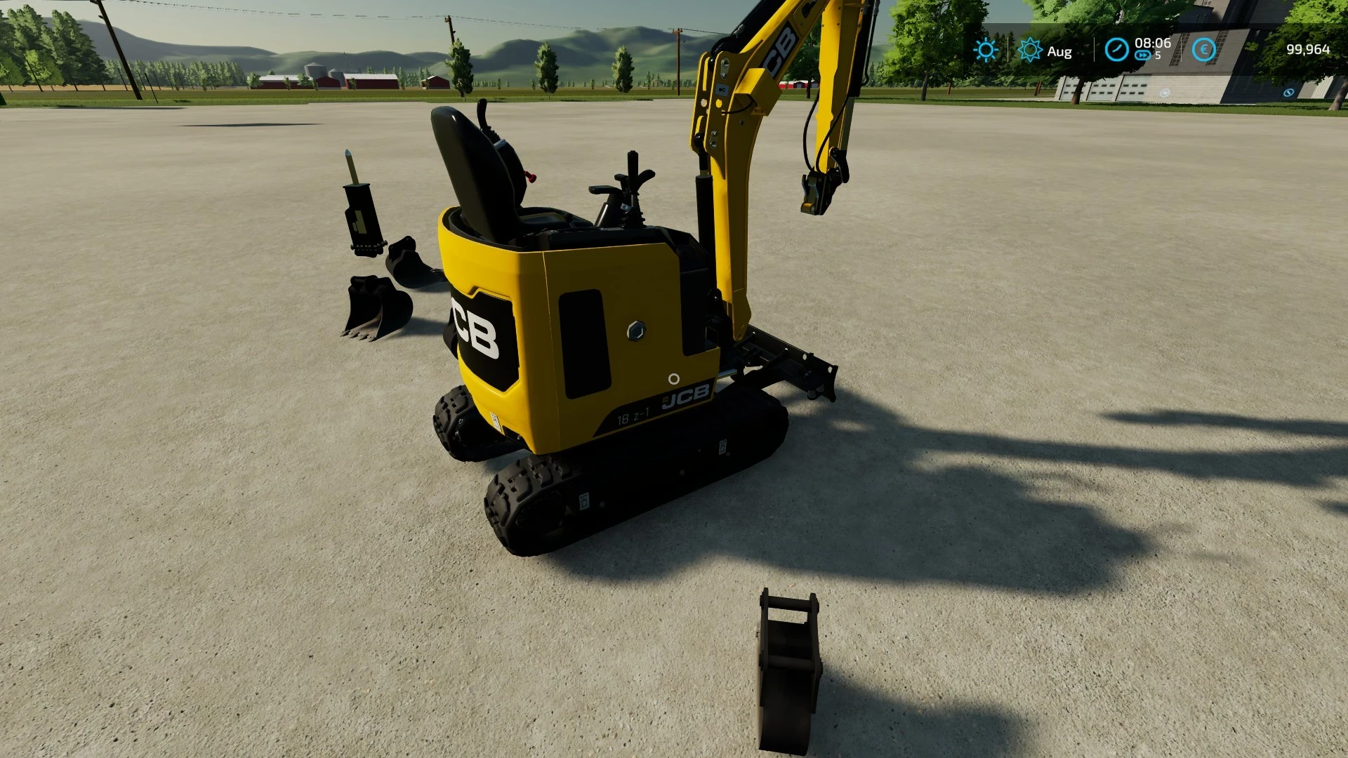 JCB 18Z v 1.0 - FS 22