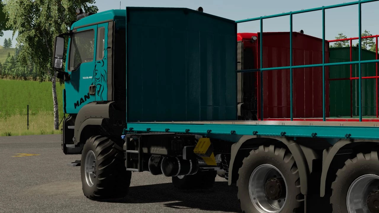 MAN Bale transporter