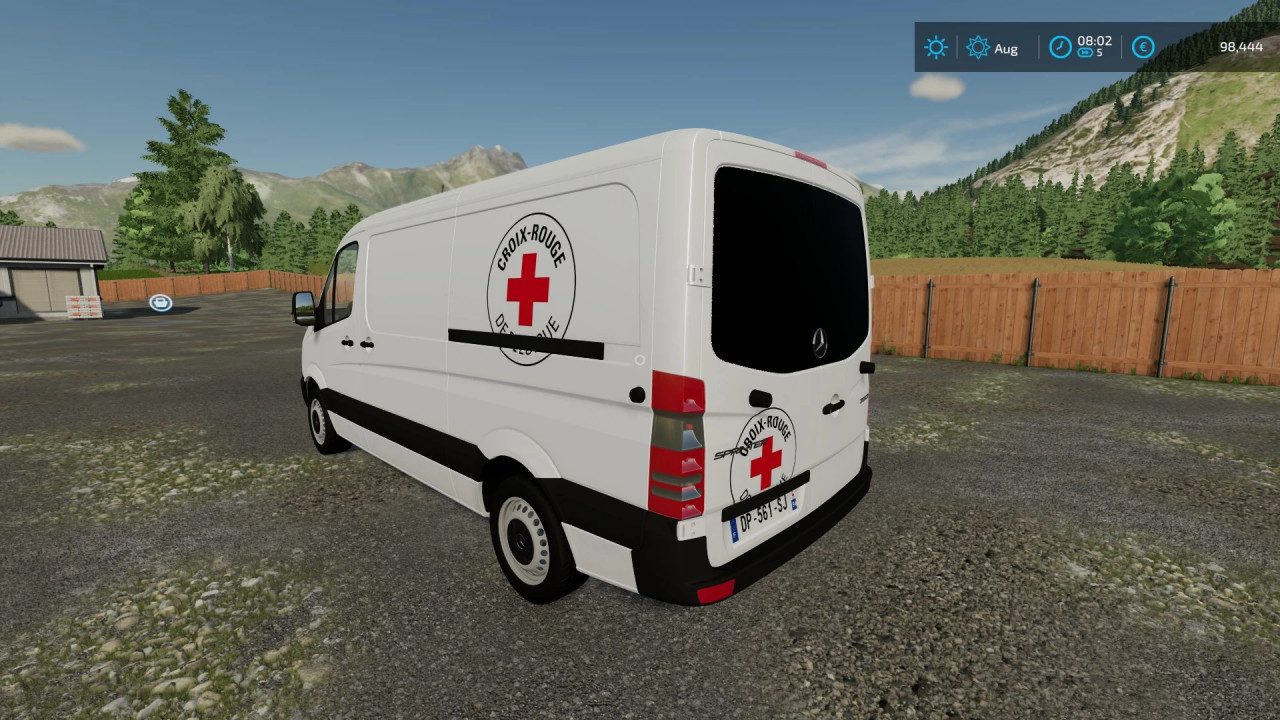 Mercedes Sprinter Croix Rouge